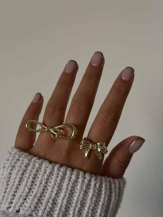 انگشتر مینیمال - رادیوم آبکاری