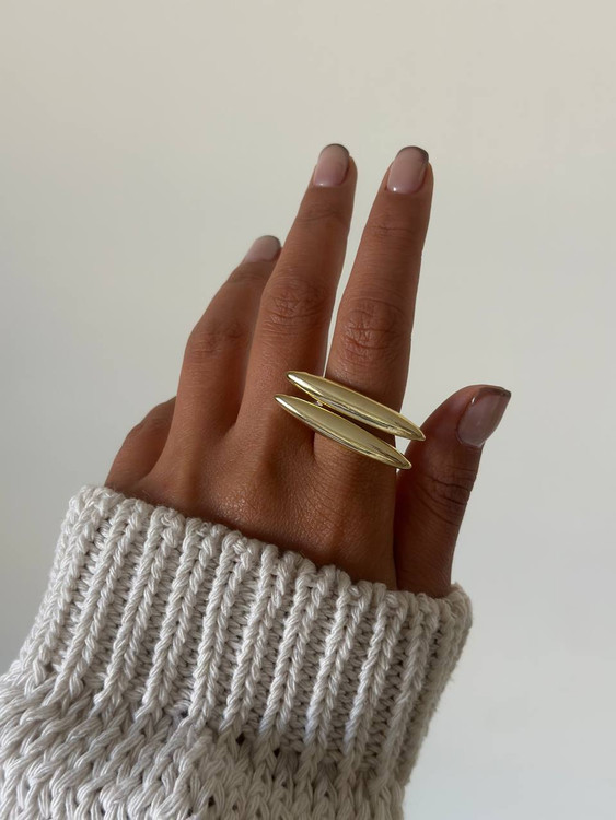 انگشتر مینیمال - رادیوم آبکاری