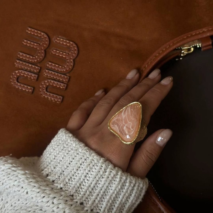 انگشتر مینیمال دخترانه