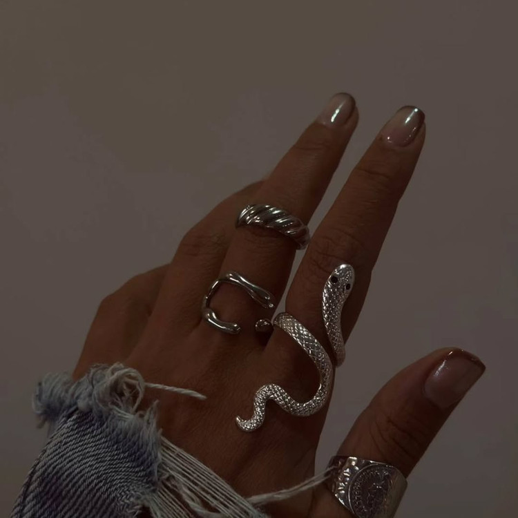 انگشتر مینیمال رادیوم آبکاری