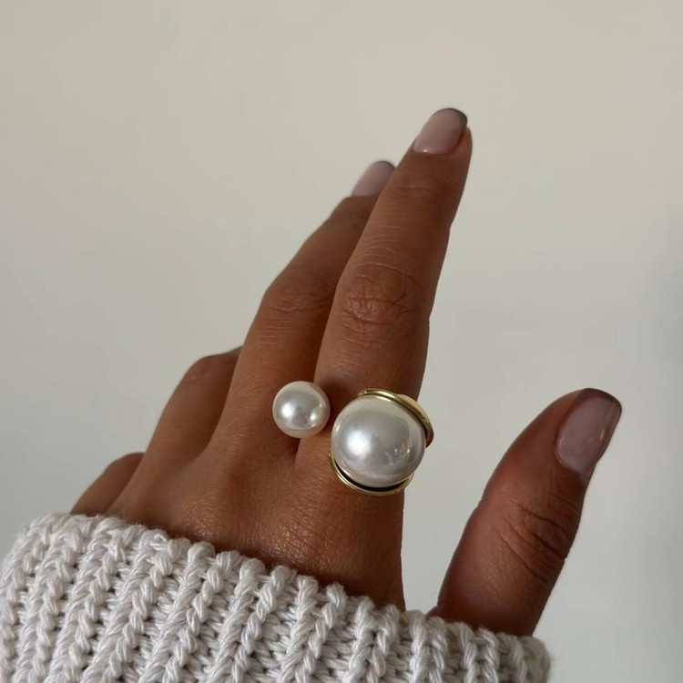 انگشتر مینیمال رادیوم آبکاری