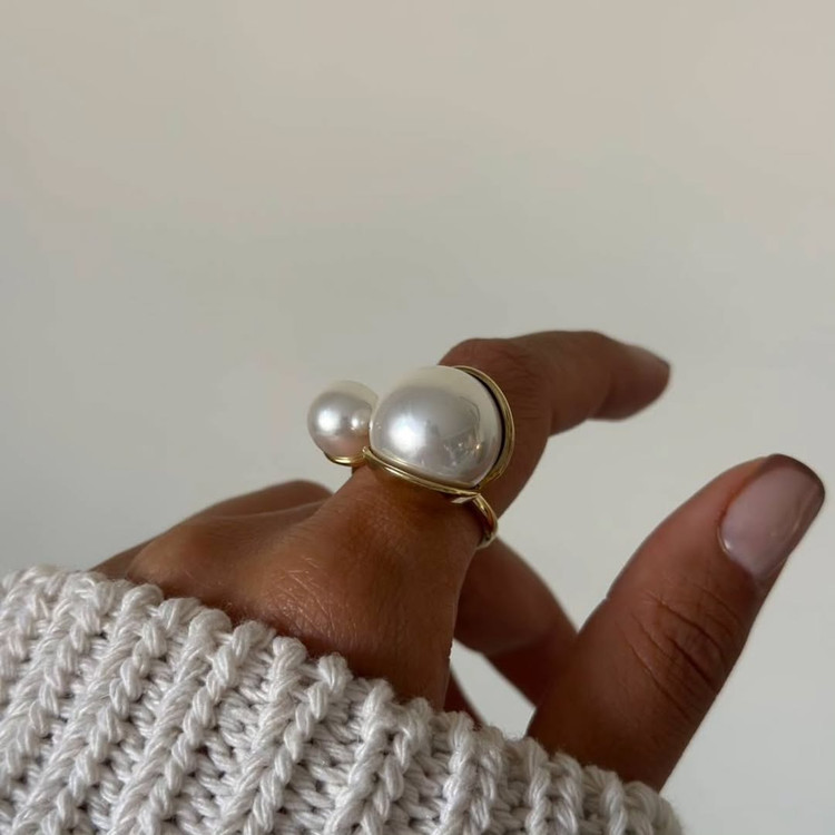 انگشتر مینیمال رادیوم آبکاری