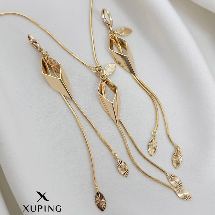 ست گردنبند گوشواره ژوپینگ