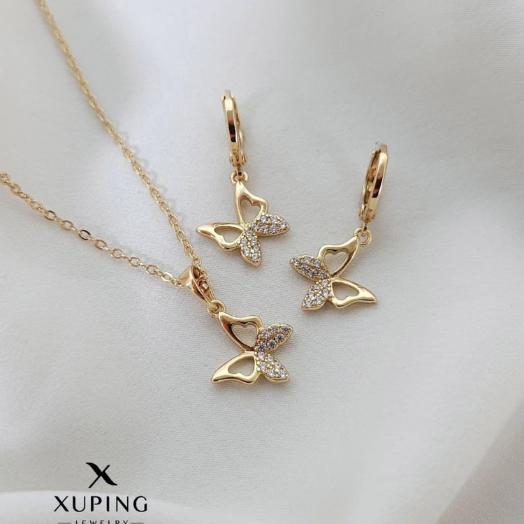 ست گردنبند گوشواره ژوپینگ