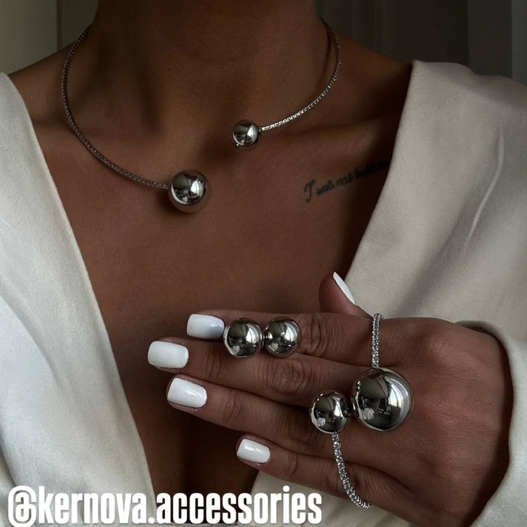 ست گردنبند گوشواره دستبند