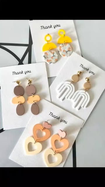 گوشواره پلیمر KΞRNØVΔ – CØLLΞCT!ØN