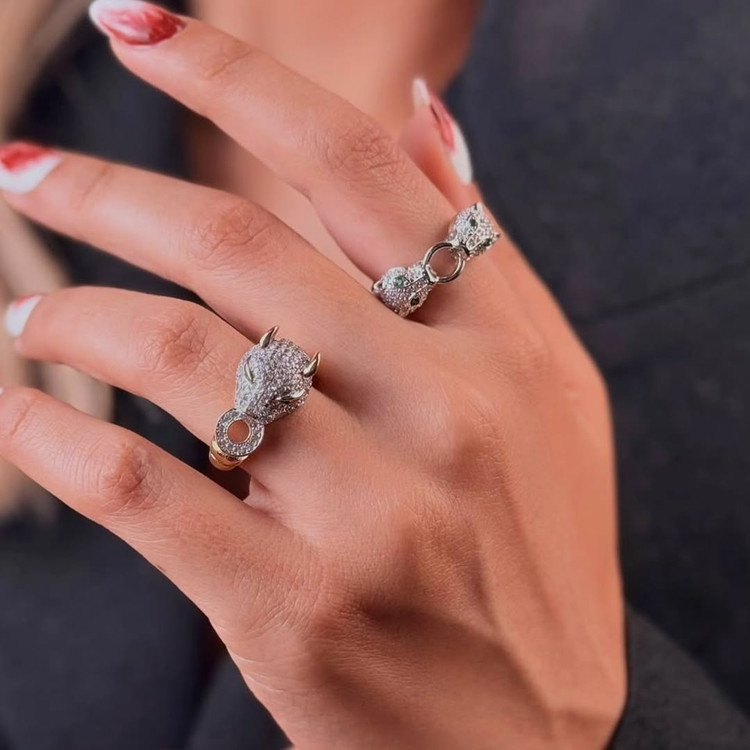 انگشتر طرح جواهر KΞRNØVΔ – CØLLΞCT!ØN