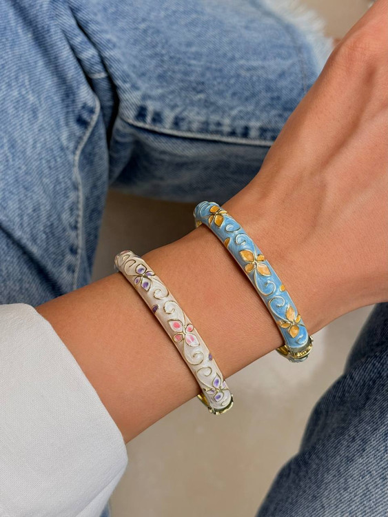 دستبند - میناکاری سایز بزرگ ۳۵۰