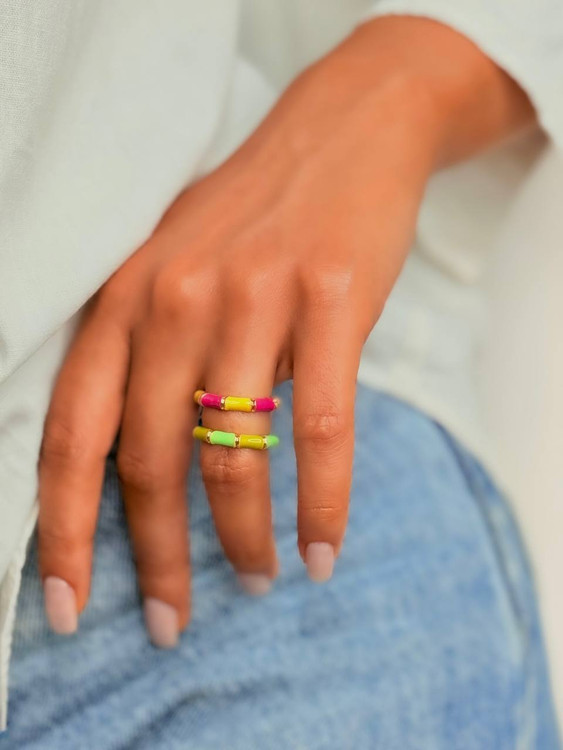 انگشتر میناکاری