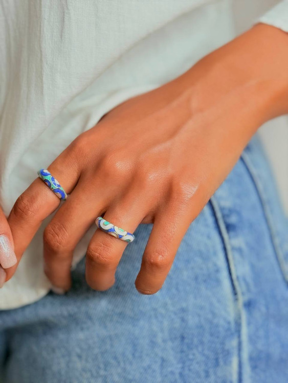 انگشتر میناکاری