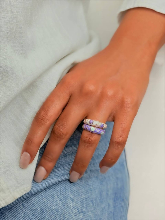 انگشتر میناکاری