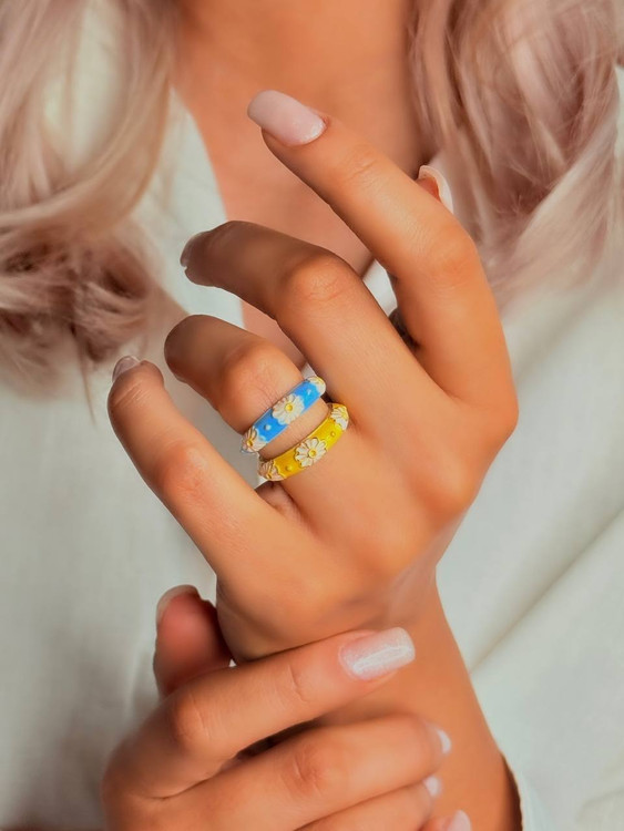 انگشتر میناکاری