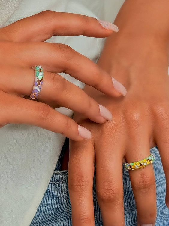 انگشتر میناکاری