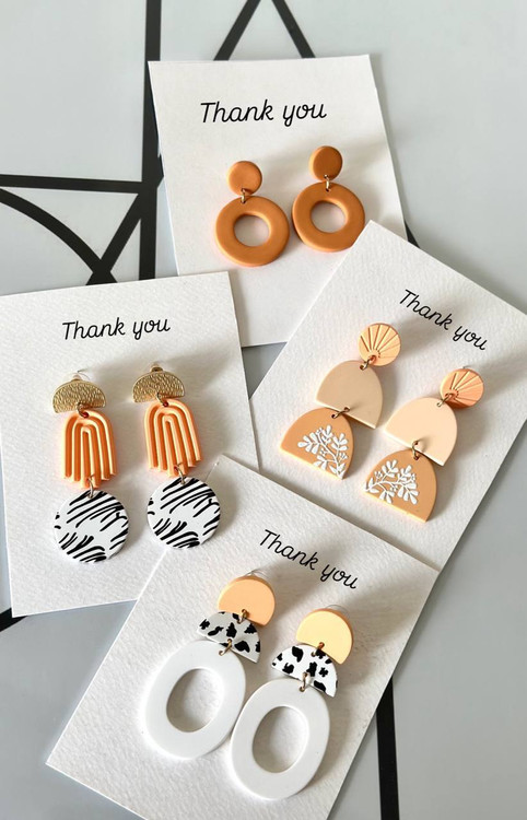 گوشواره پلیمر KΞRNØVΔ – CØLLΞCT!ØN