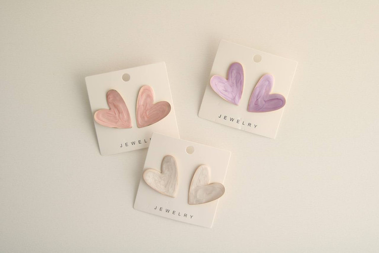 گوشواره میناکاری - مرواریدی