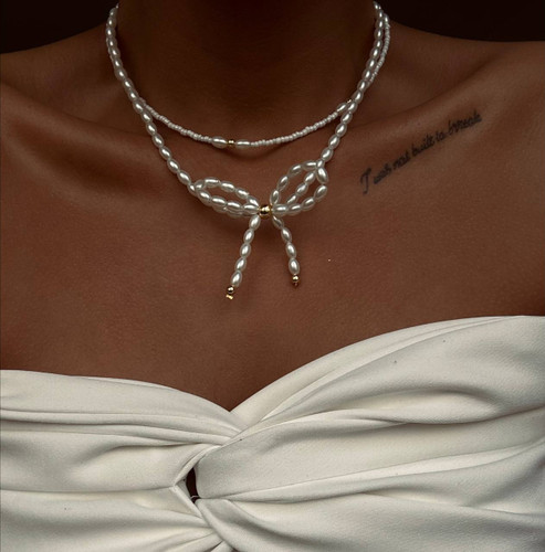 گردنبند مروارید KΞRNØVΔ – CØLLΞCT!ØN